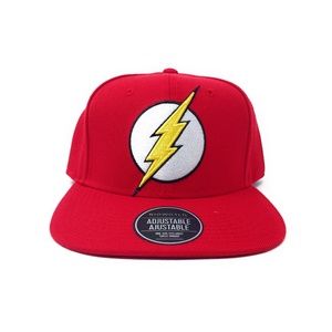 Bioworld Licensed The Flash Logo Red Snapback Hat